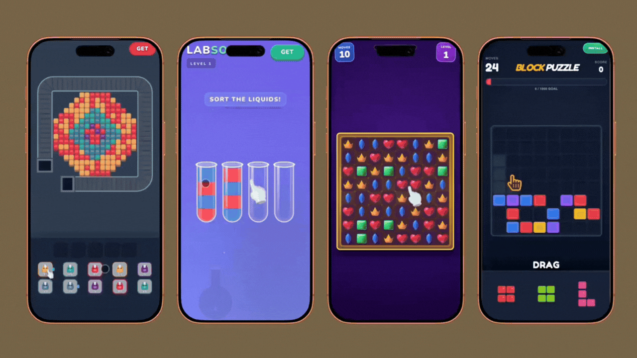 Playable ads showcase